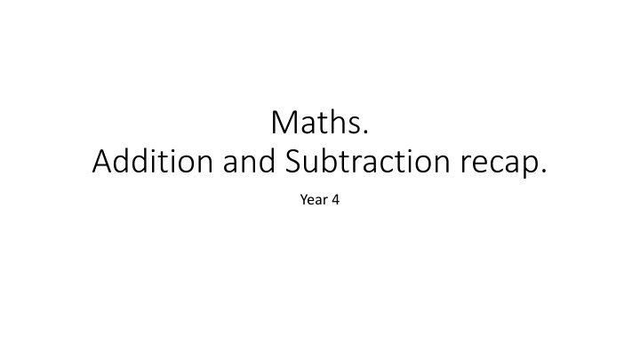 maths