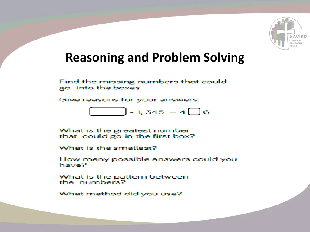 reasoning and problem solving 11