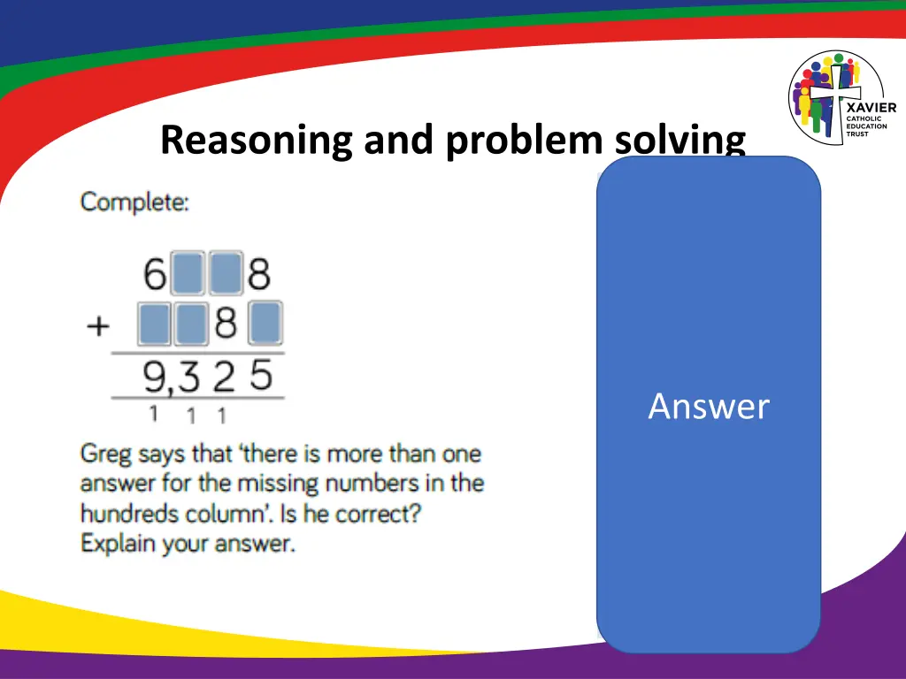 reasoning and problem solving 7