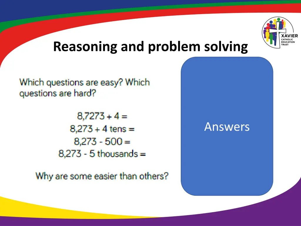 reasoning and problem solving