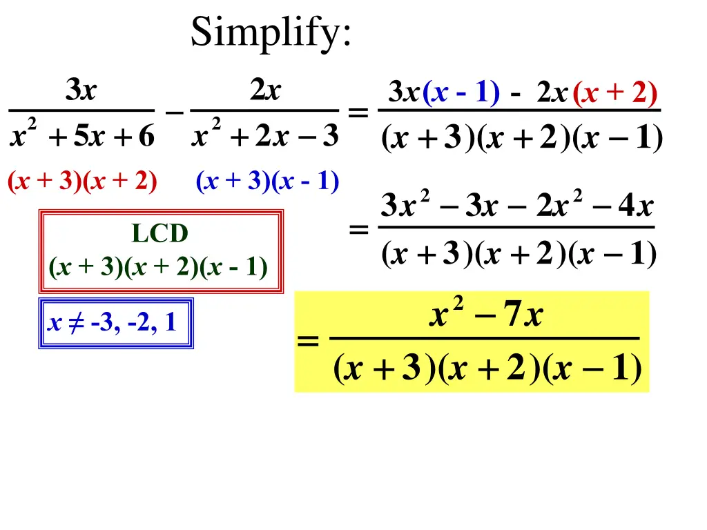 simplify 1