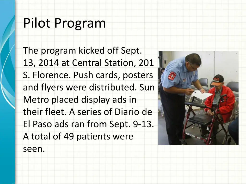 pilot program
