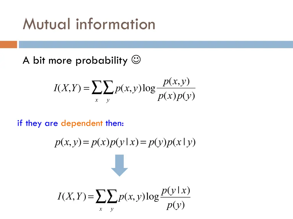 mutual information 3