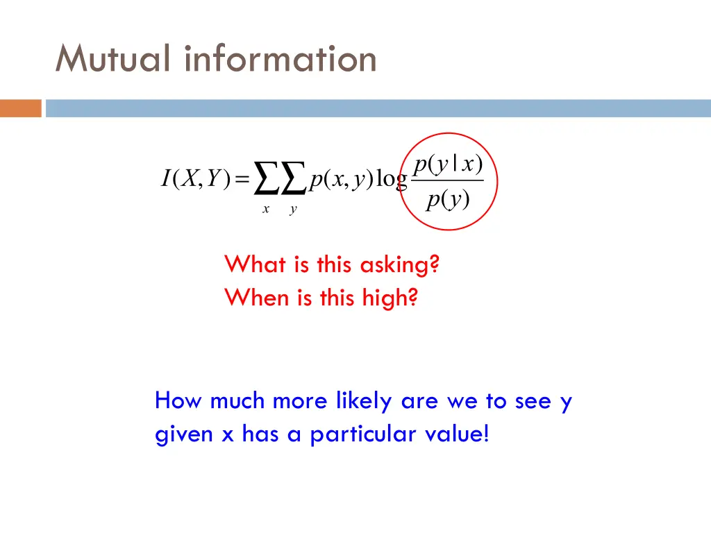 mutual information 4