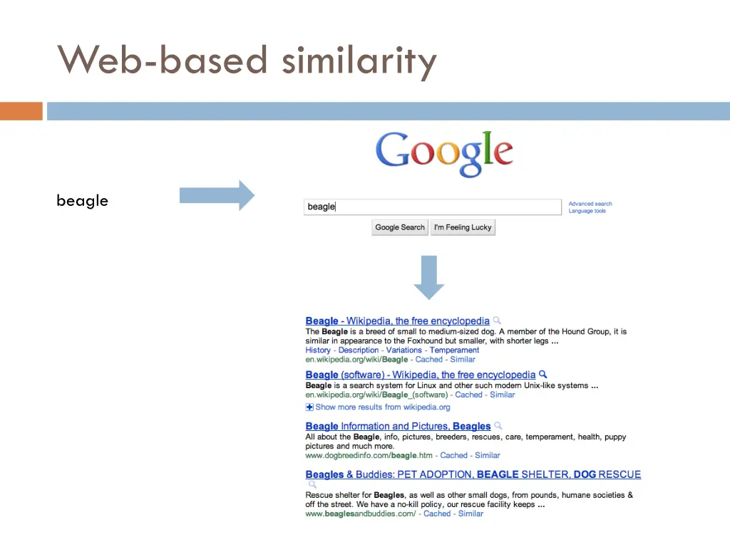 web based similarity 1