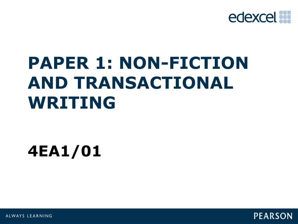 paper 1 non fiction and transactional writing
