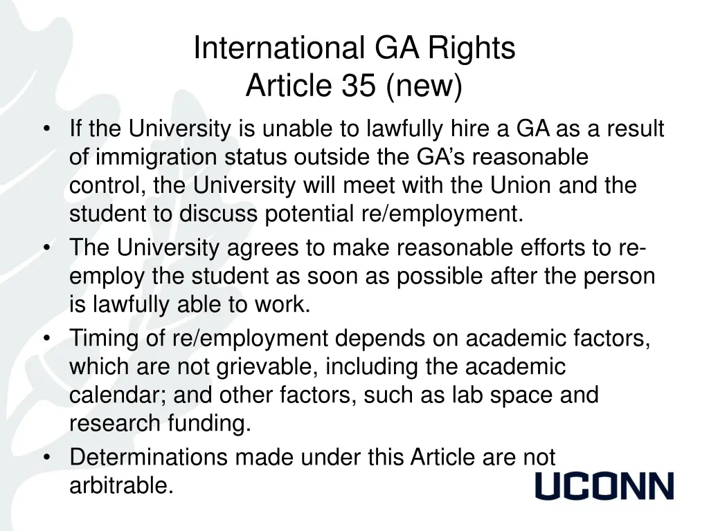 international ga rights article