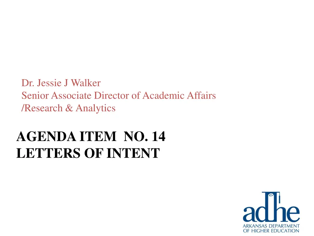 dr jessie j walker senior associate director 1
