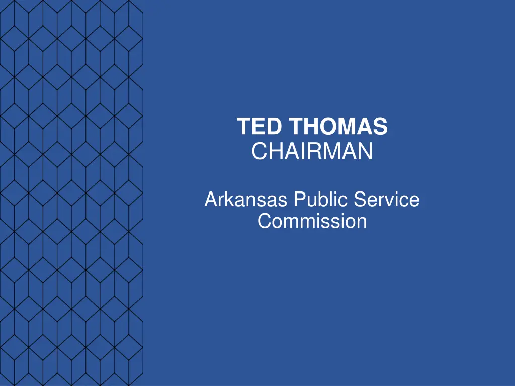 ted thomas chairman