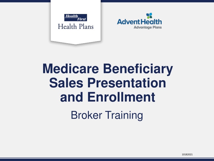 medicare beneficiary sales presentation