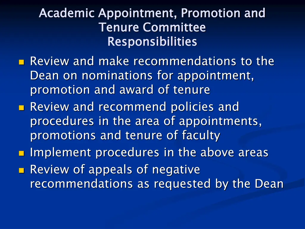 academic appointment promotion and tenure 1