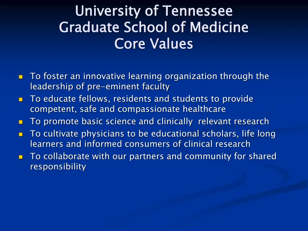 university of tennessee graduate school