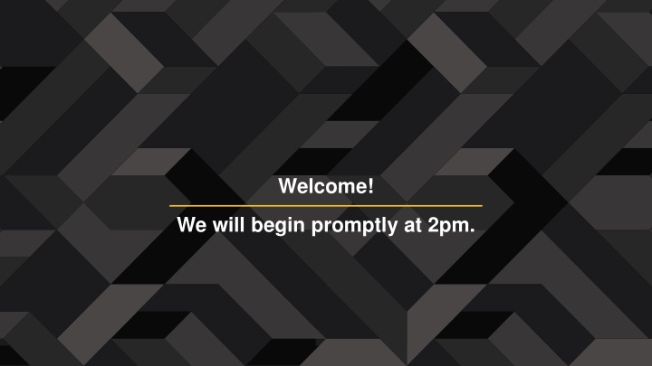 welcome