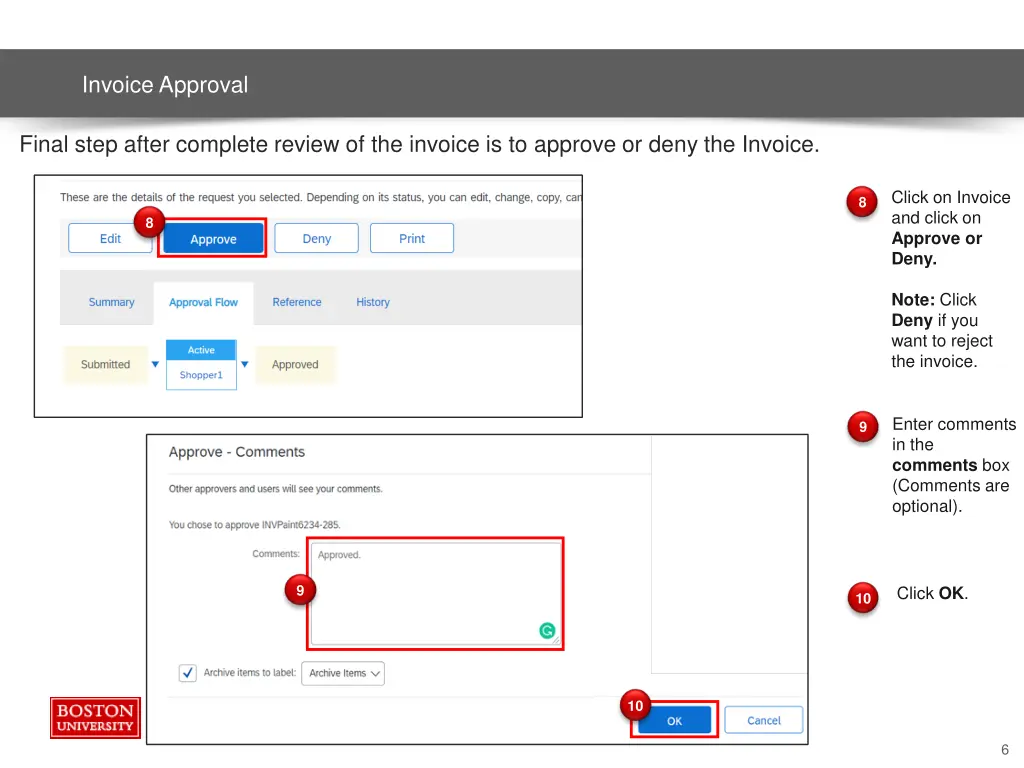 invoice approval 2