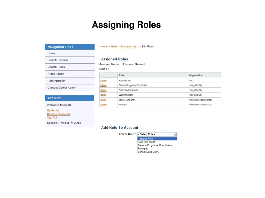 assigning roles 1