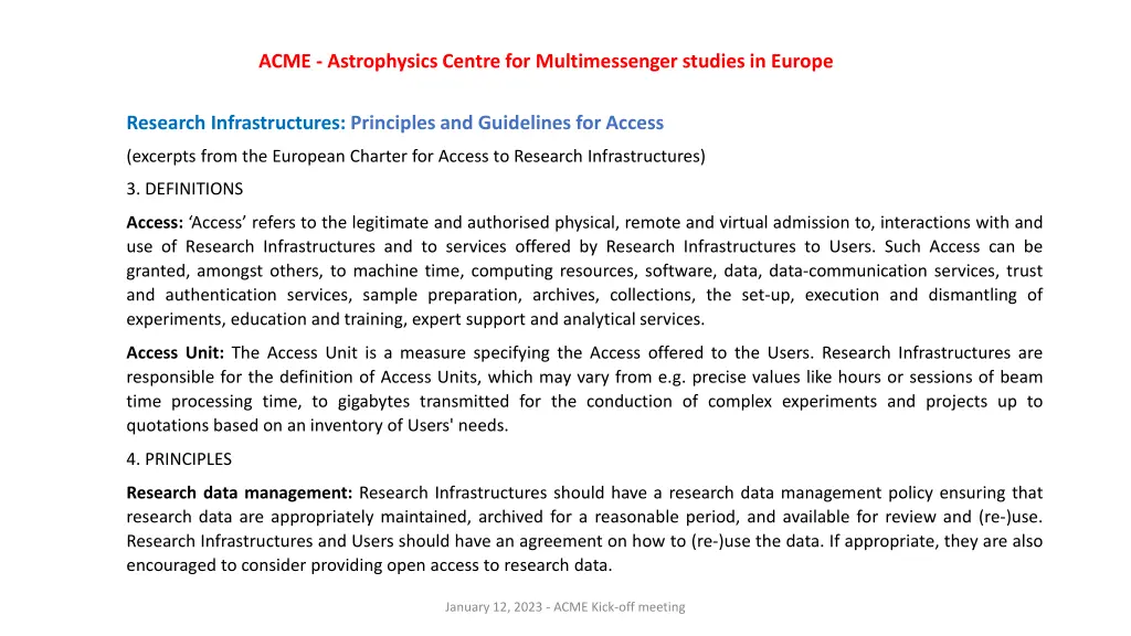 acme astrophysics centre for multimessenger 1