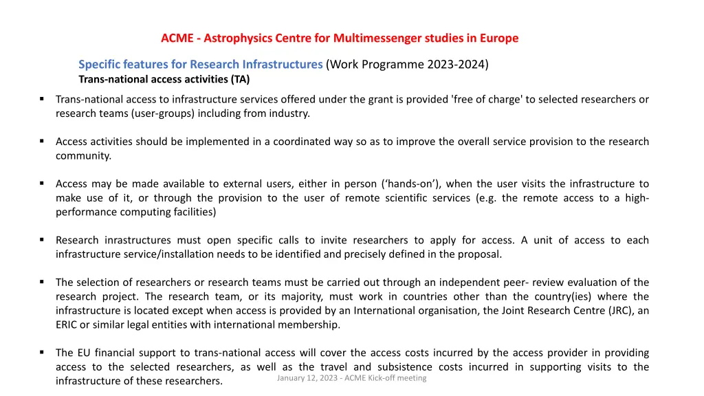 acme astrophysics centre for multimessenger 2