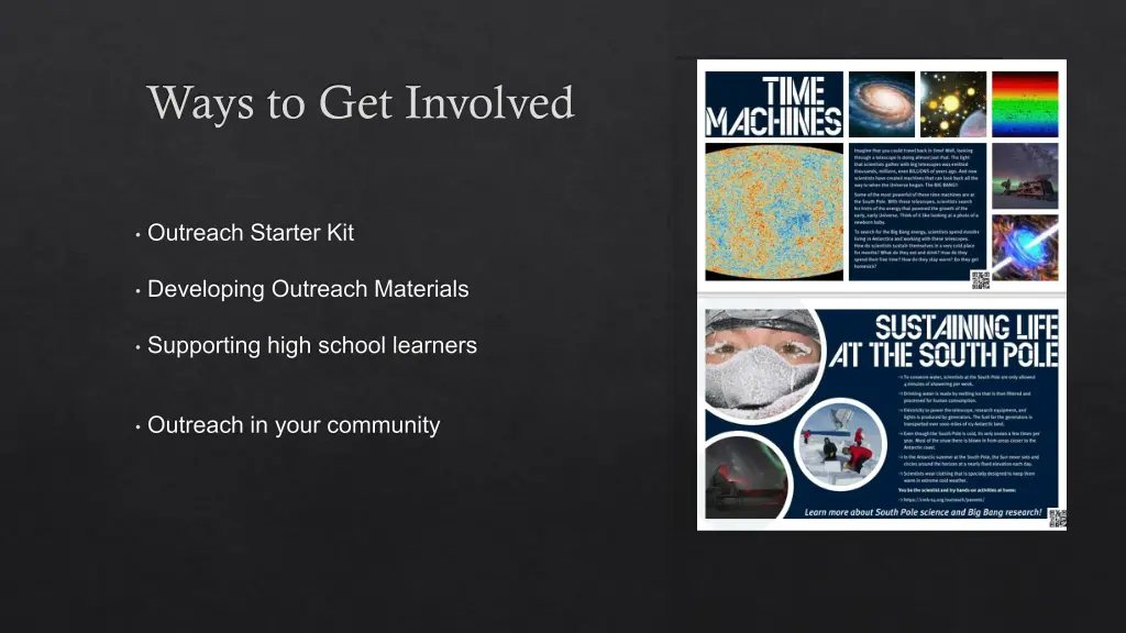 ways to get involved