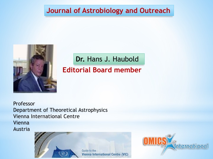 journal of astrobiology and outreach