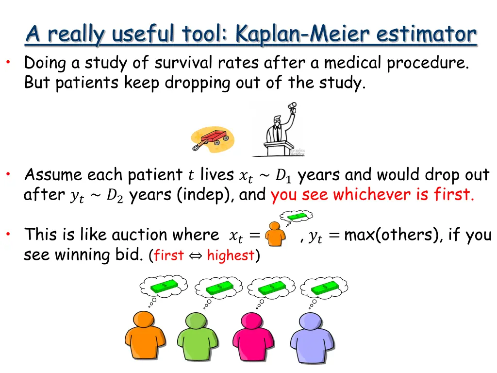 a really useful tool kaplan meier estimator doing 1