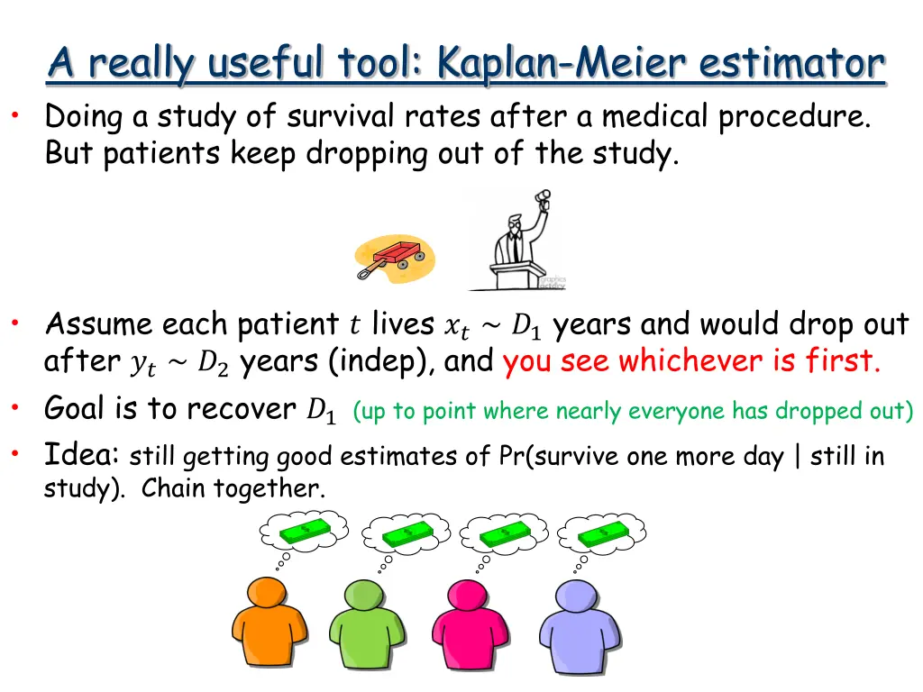 a really useful tool kaplan meier estimator doing
