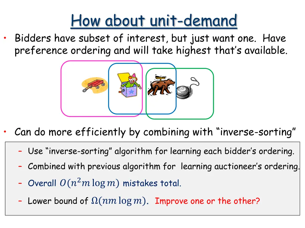 how about unit demand bidders have subset 2