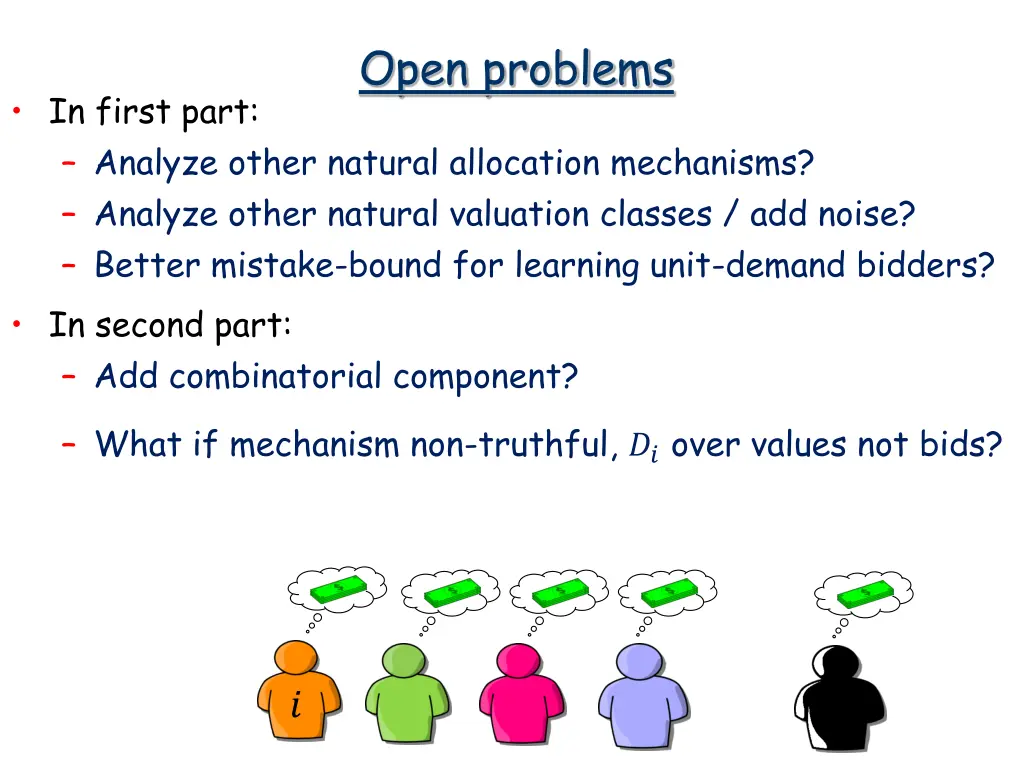 open problems