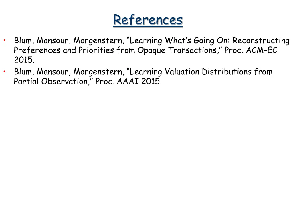 references