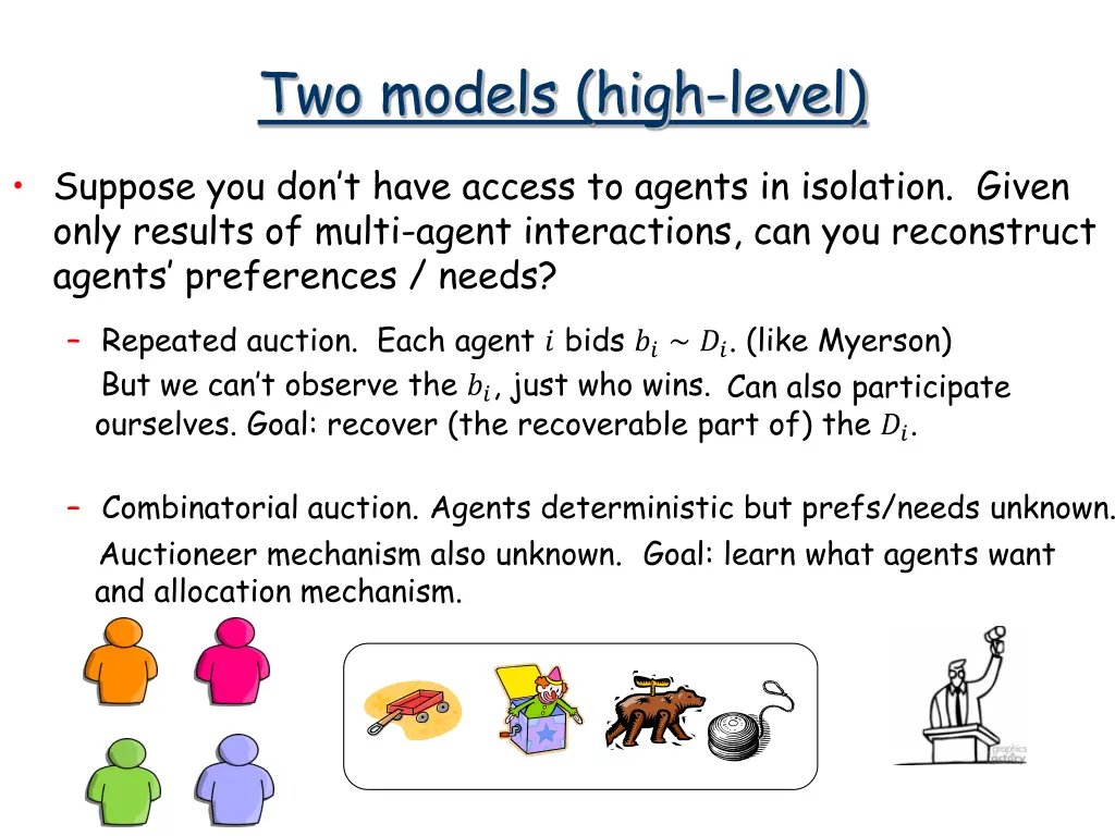 two models high level 1