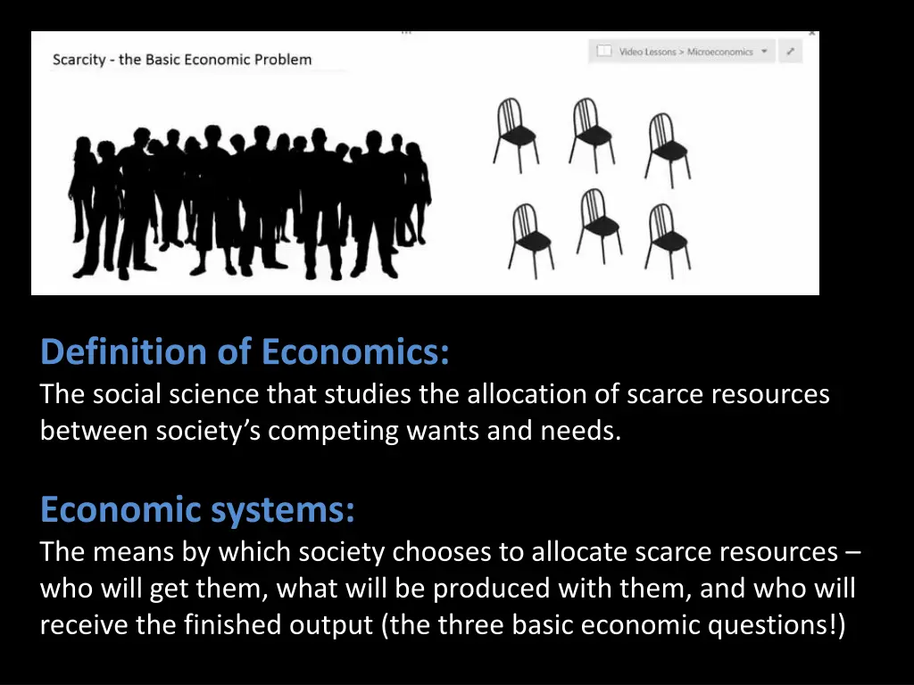 definition of economics the social science that