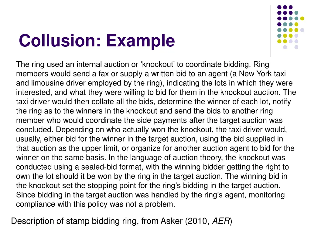 collusion example 1