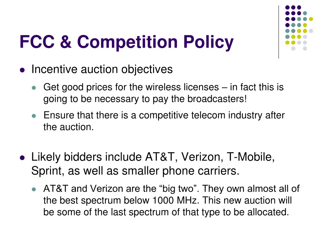 fcc competition policy 1
