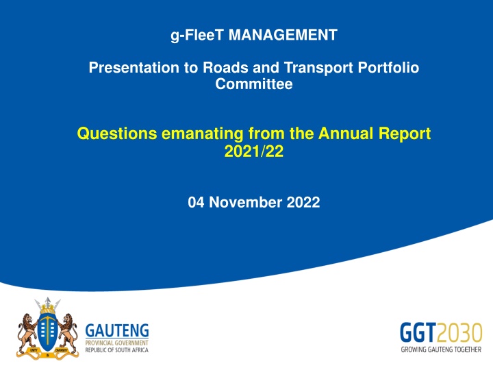 g fleet management