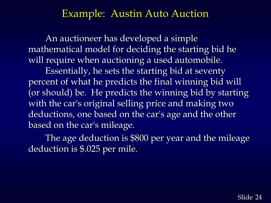 example austin auto auction