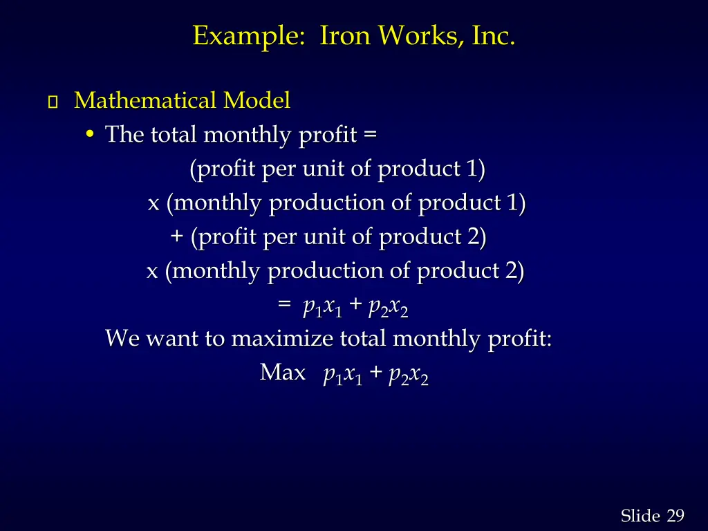 example iron works inc 1