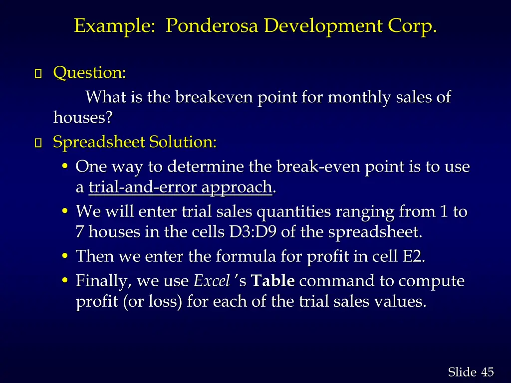 example ponderosa development corp 9