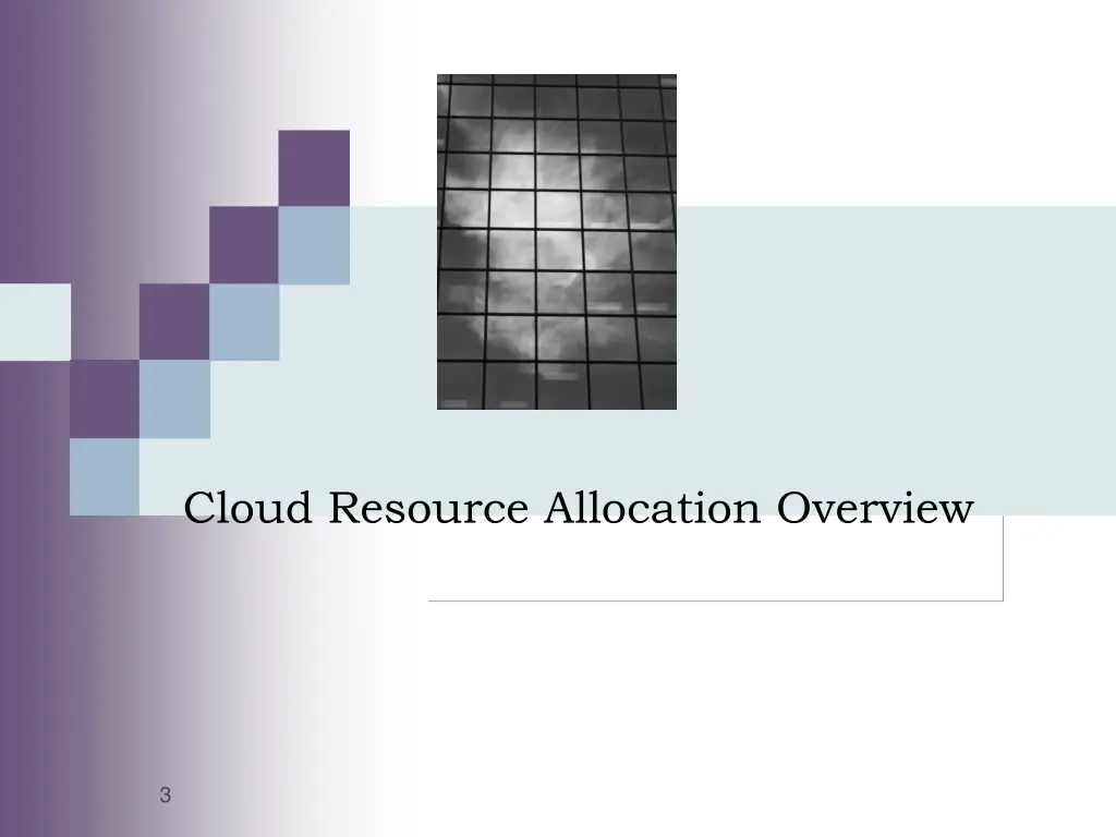 cloud resource allocation overview