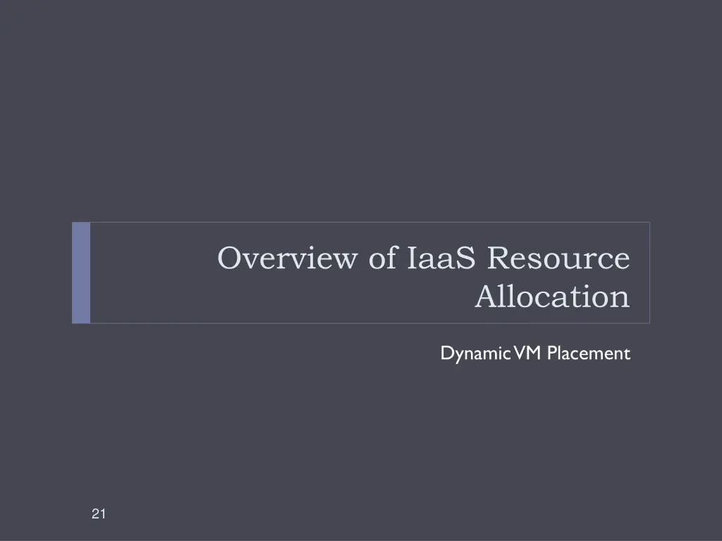 overview of iaas resource 1