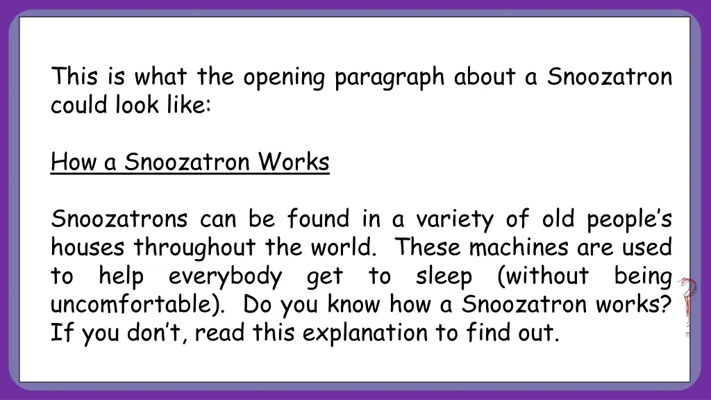 this is what the opening paragraph about