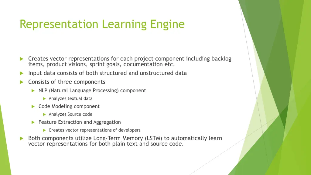 representation learning engine
