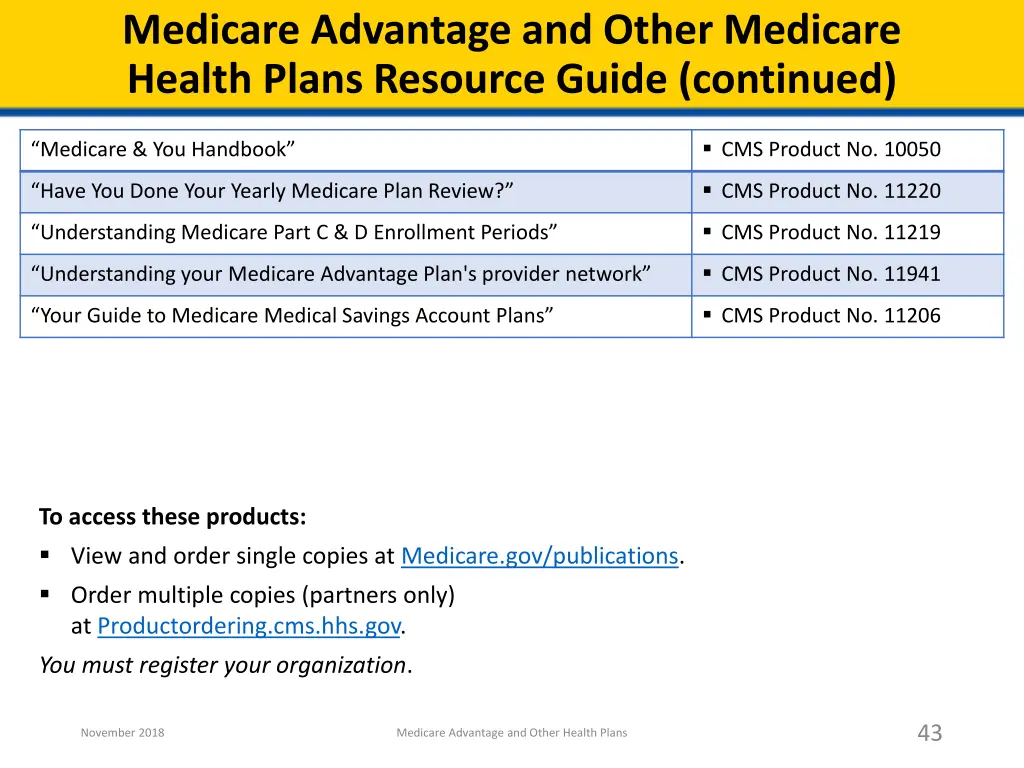 medicare advantage and other medicare health 2