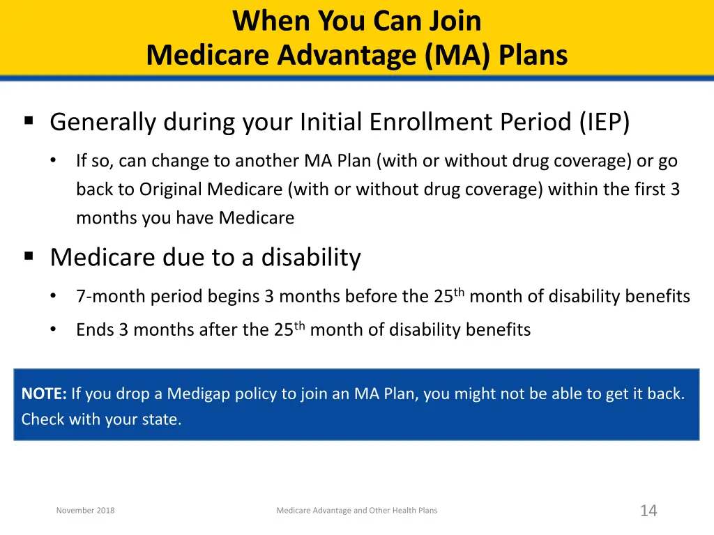 when you can join medicare advantage ma plans