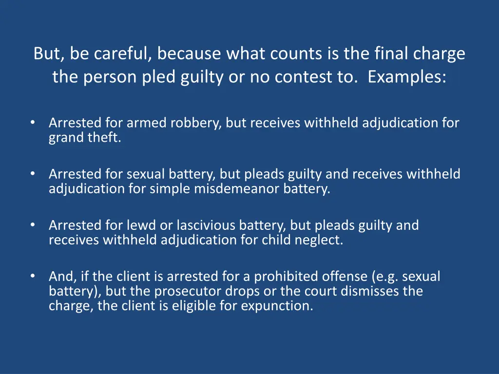 but be careful because what counts is the final