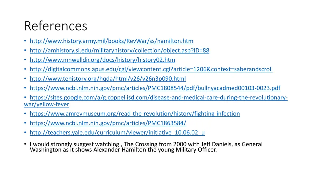 references http www history army mil books revwar