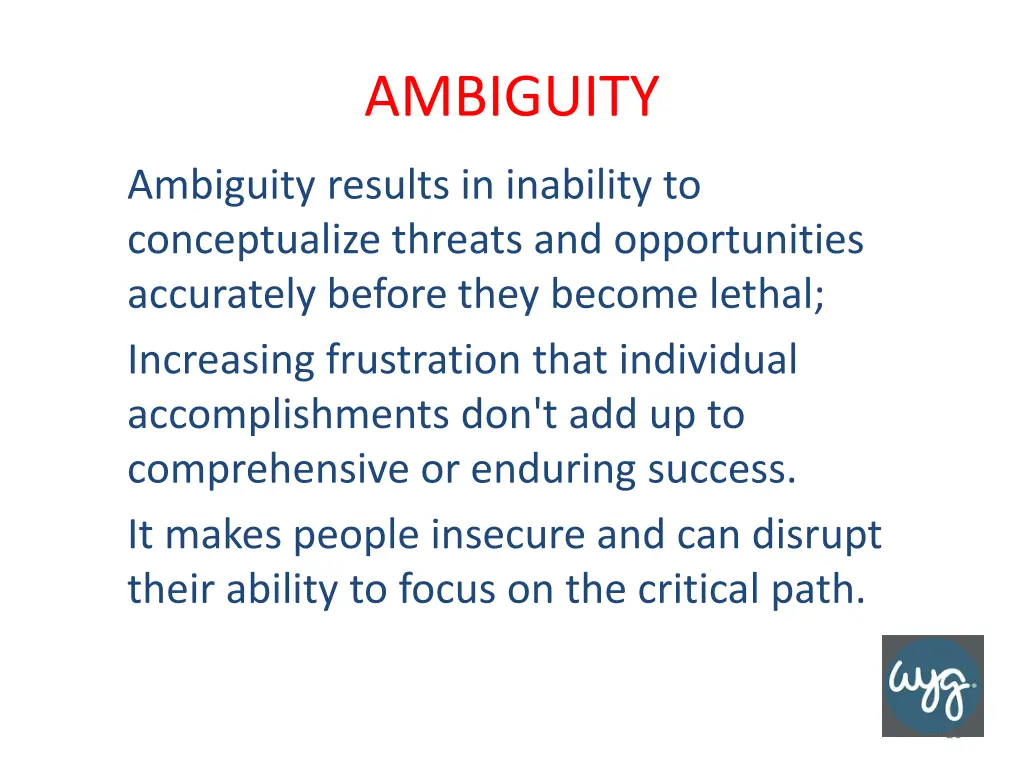 ambiguity