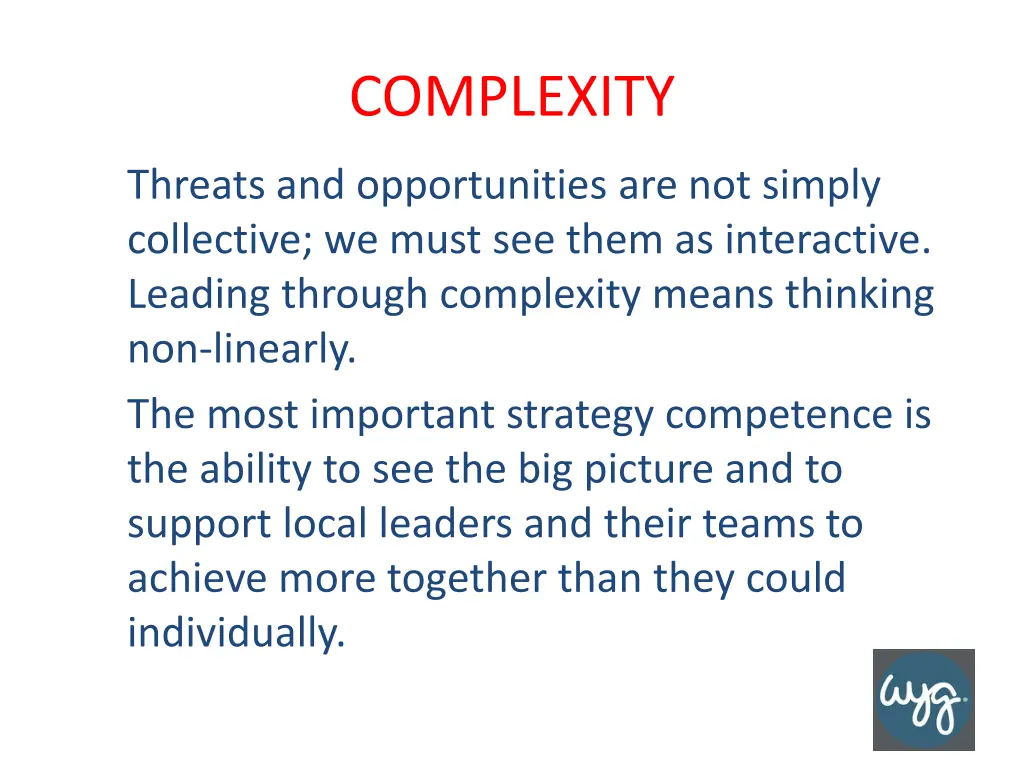 complexity