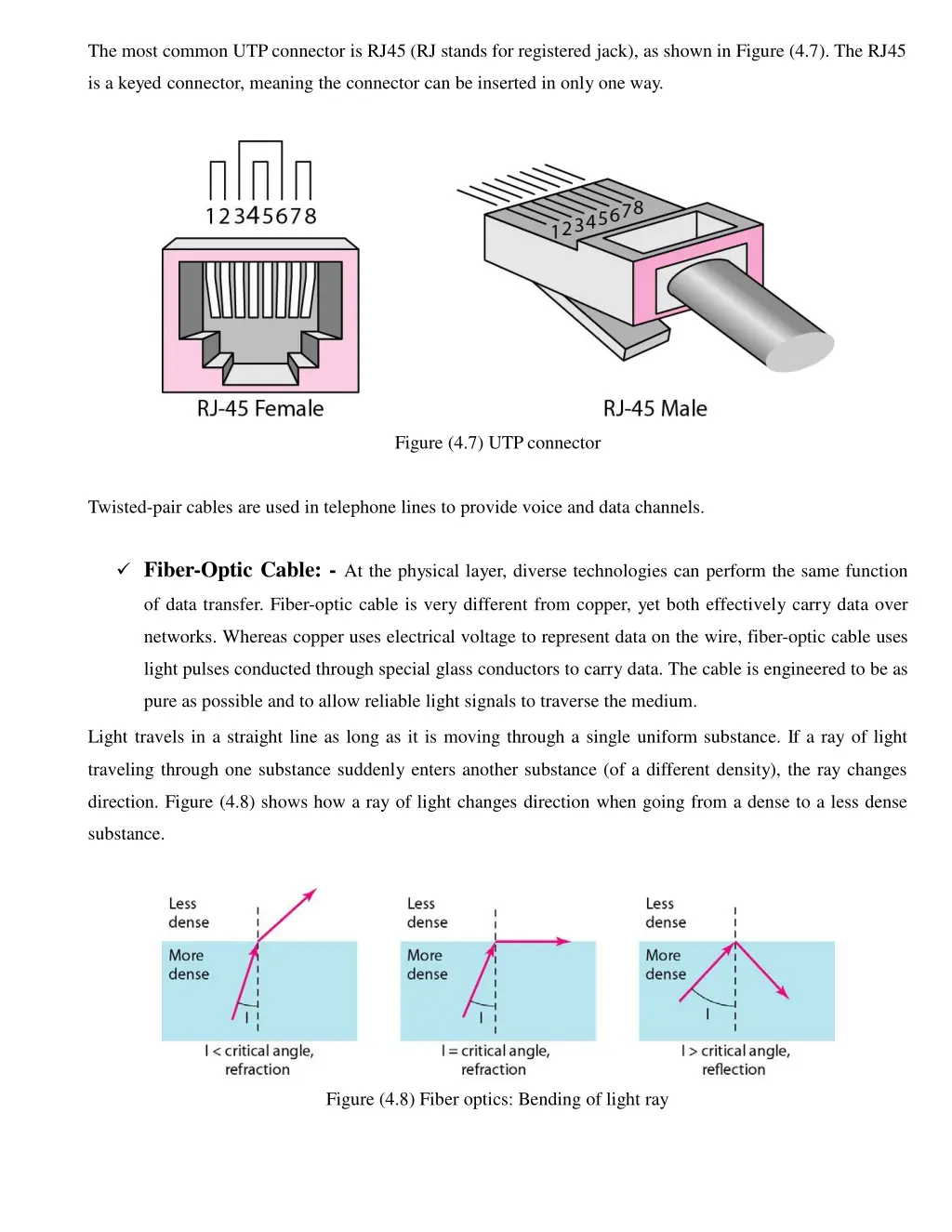 the most common utp connector is rj45 rj stands