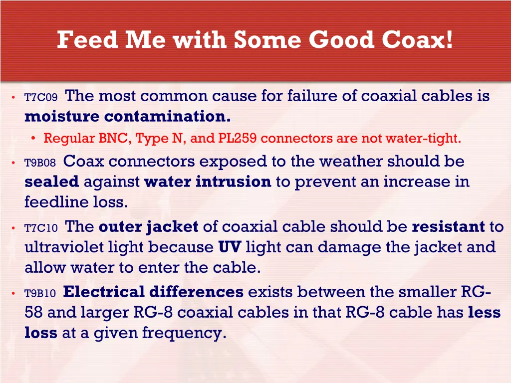 feed me with some good coax 4