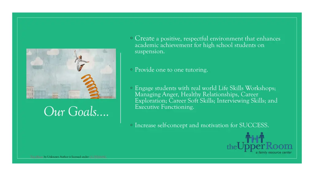 create a positive respectful environment that
