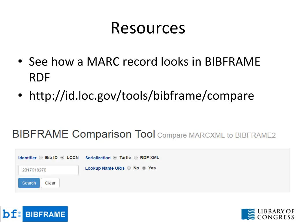 resources